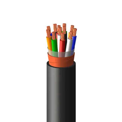 UL Tray, TC-ER, Longitudinal Corrugated Copper Tape Shielded, Control, XLPE/PVC, Multi-Conductor, 600 V